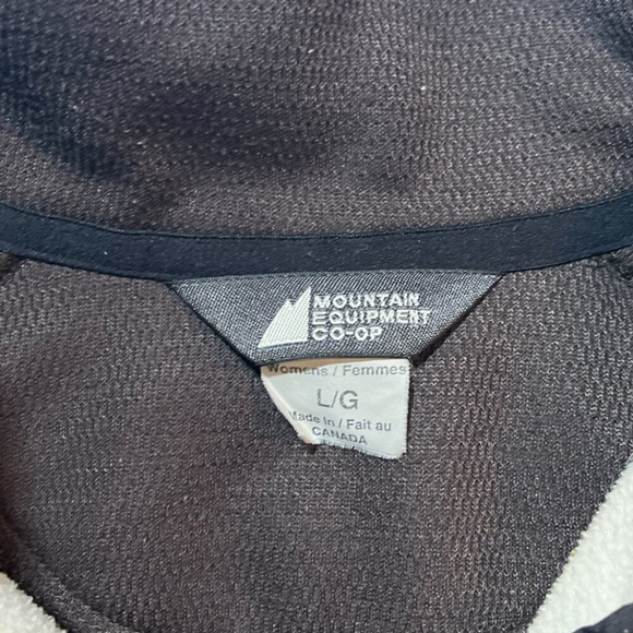 MEC Woman's Retro Brown Zip Up Jacket Size Large - Picture 8 of 9